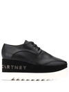 Stella Mccartney Lace-up Elyse In Black