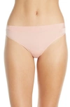 Tommy John Second Skin Cheeky Bikini In Mellow Rose