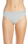 Tommy John Second Skin Cheeky Bikini In Quarry