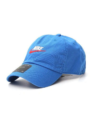 Nike Logo Baseball Cap In Blue