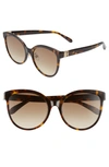 GIVENCHY 56MM SPECIAL FIT GRADIENT ROUND SUNGLASSES,GV7151FS
