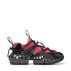 Jimmy Choo Diamond Trail/f Mesh And Leather Trainers In Bubble