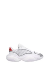 KARL LAGERFELD ALTERATION KARL SNEAKERS IN WHITE LEATHER,11142472