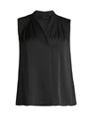 KOBI HALPERIN WOMEN'S MILA PLUS SIZE SLEEVELESS BLOUSE,400011531705