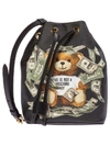MOSCHINO DOLLAR TEDDY BEAR SHOULDER BAG,11143113