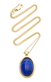 PAMELA LOVE WOMEN'S ONE OF A KIND 18K GOLD AND LAPIS SCARAB NECKLACE,786847