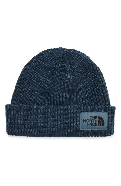 The North Face Salty Dog Beanie - Blue In Blue Wing Teal/ Bluestone