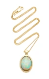 PAMELA LOVE WOMEN'S ONE OF A KIND 18K GOLD AND OPAL SCARAB NECKLACE,786849