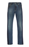 ALEXANDER MCQUEEN PANELED SLIM-LEG JEANS,754251