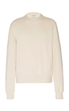 LANVIN LOGO-PRINTED WOOL AND MOHAIR-BLEND jumper,756665