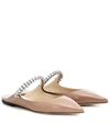 JIMMY CHOO BING PATENT LEATHER SLIPPERS,P00429972