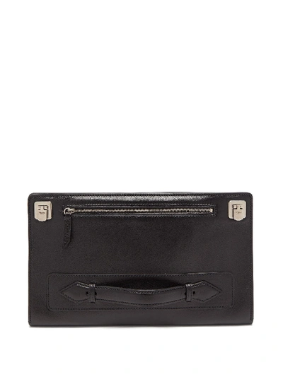 Metier Runaway I Leather Pouch In Black