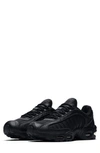 Nike Black Air Max Tailwind Iv Sneakers In Black/ Black-black
