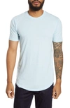 Goodlife Tri-blend Scallop Crew T-shirt In Cool Blue