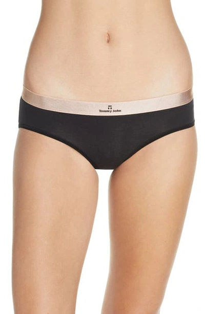 Tommy John Second Skin Briefs In Black