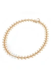 ALLSAINTS STONE BAR COLLAR NECKLACE,260954GLD120