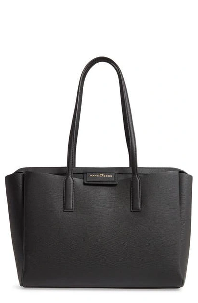 The Marc Jacobs Marc Jacobs The Protege Mini Leather Tote In Black
