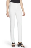 Lafayette 148 Bleecker Stretch-wool Pants In White