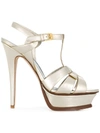 SAINT LAURENT TRIBUTE 105 SANDALS,11145740