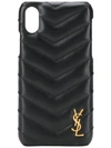 SAINT LAURENT QUILTED EFFECT IPHONE CASE,11145689