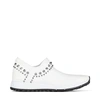 Jimmy Choo Verona Stud-embellished Sneakers In Neutral