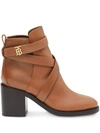 BURBERRY MONOGRAM MOTIF BOOTS