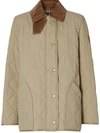 BURBERRY DIAMOND QUILTED BARN JACKET