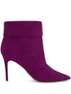 PAUL ANDREW BANNER 85 POINTED TOE ANKLE BOOTS