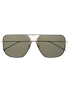 Thom Browne Pilot-frame Sunglasses In Black