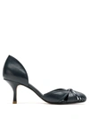 Sarah Chofakian Sarah Leather Pumps In Black