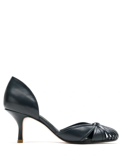 SARAH CHOFAKIAN SARAH LEATHER PUMPS