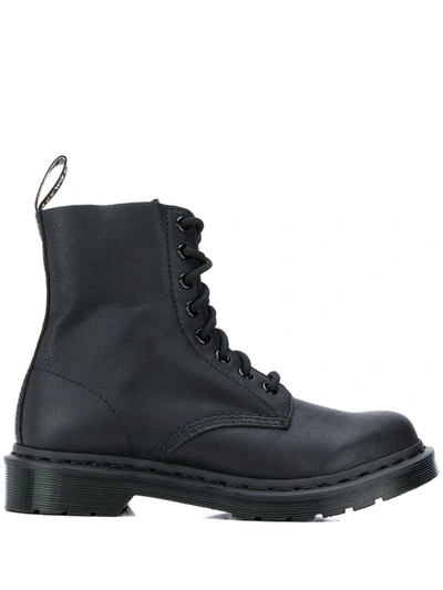 Dr. Martens' 1460 Pascal Lace-up Boots In Schwarz