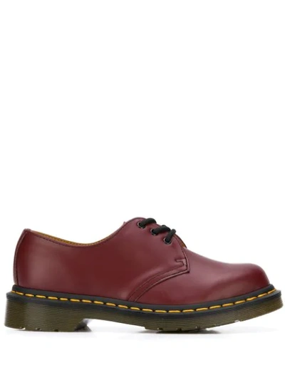 Dr. Martens' 系带牛津鞋 In Red