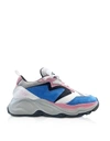 Msgm Attack Colour-block Sneakers In Multicolor