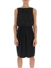 MAX MARA MAX MARA SLEEVELESS CRYSTAL STUDDED DRESS