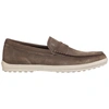 TOD'S MEN'S SUEDE LOAFERS MOCCASINS,XXM05B00640PONS800 39.5