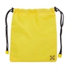 OFF-WHITE YELLOW NYLON SATCHEL POUCH