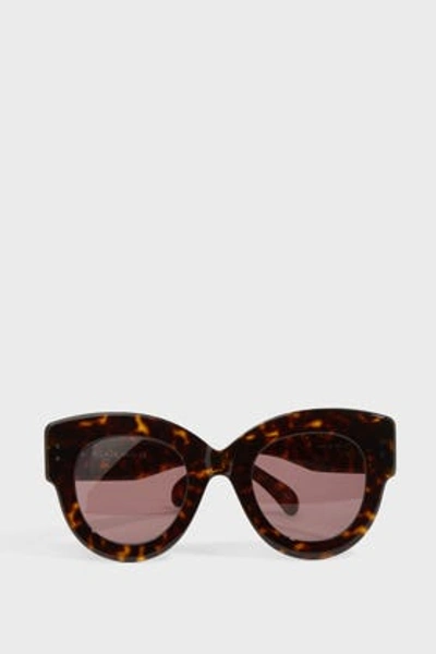 Alaïa Sunglasses In Brown