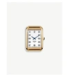 TOM FORD MENS WHITE OPALINE TFT00100707 001 18CT YELLOW-GOLD WATCH,757-10001-TFT00100707