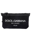 DOLCE & GABBANA LOGO PRINT SMALL BELT BAG,11144107