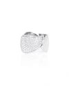 TAMARA COMOLLI 18K WHITE GOLD BRILLIANT PAVE DIAMOND RING,PROD226250031