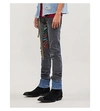 ALCHEMIST EMBROIDERED RELAXED-FIT STRETCH-DENIM JEANS