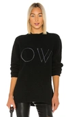 OFF-WHITE KNIT OVERSIZE SWEATER,OFFR-WK26