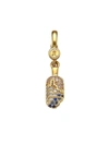 JUDITH LEIBER 14K GOLDPLATED STERLING SILVER & CUBIC ZIRCONIA POPSICLE CHARM,400011809541