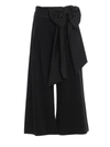 MOSCHINO MOSCHINO BELTED BOW CULOTTES