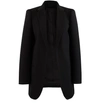 BALENCIAGA WOOL JACKET,595125-TYI20-1000/BLACK