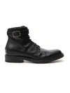 SAINT LAURENT SAINT LAURENT ARMY BUCKLE LACE UP BOOTS