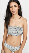 TORY BURCH COSTA BANDEAU BIKINI TOP