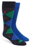 POLO RALPH LAUREN COTTON BLEND SOCKS,8908PK