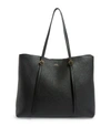 POLO RALPH LAUREN LARGE LEATHER LENNOX TOTE BAG,14971393